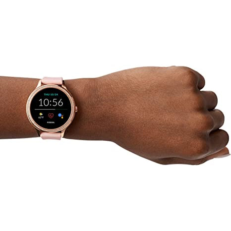 Fossil 42MM Gen 5E Stainless Steel Touchscreen Smart Watch 2025 Sale Online