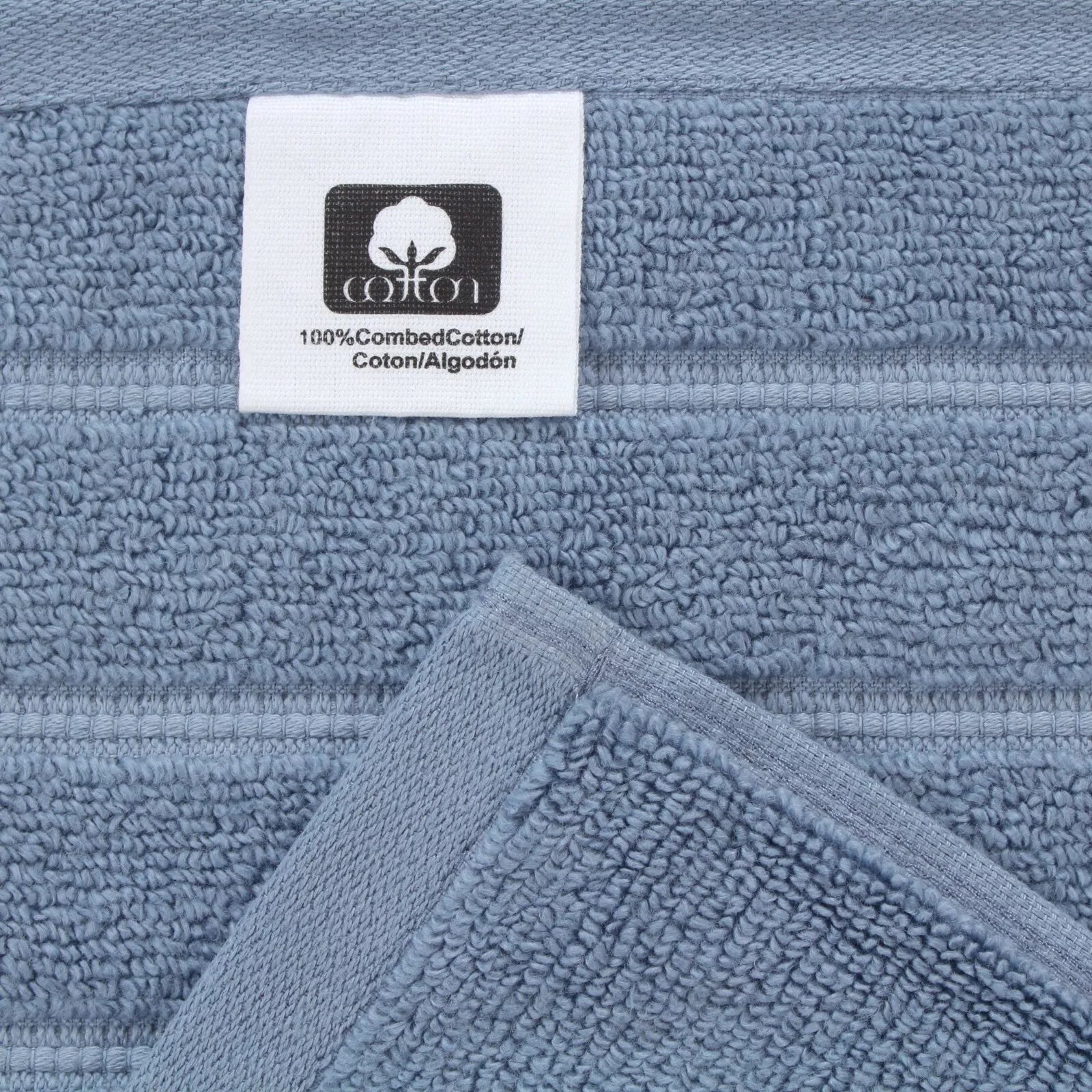 12-Piece Set: Bibb Home Zero Twist Egyptian Cotton Towel Set Free Shipping 2025 Unisex