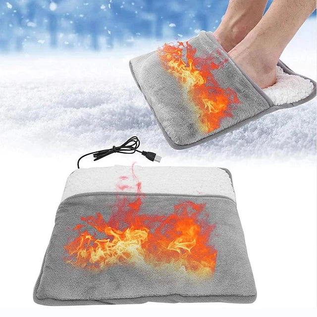 Electric Heated Foot Warmer Bag Free Shipping Real