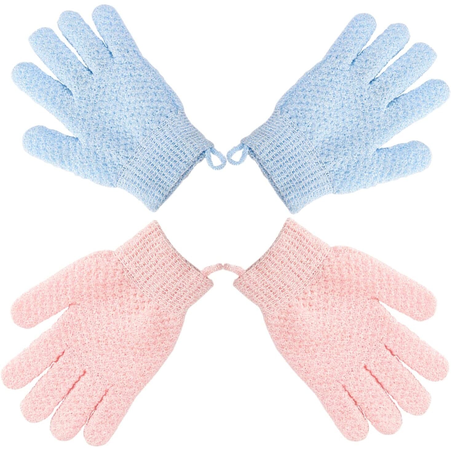 2-Pair: Exfoliating Bath Gloves Tumblr Online