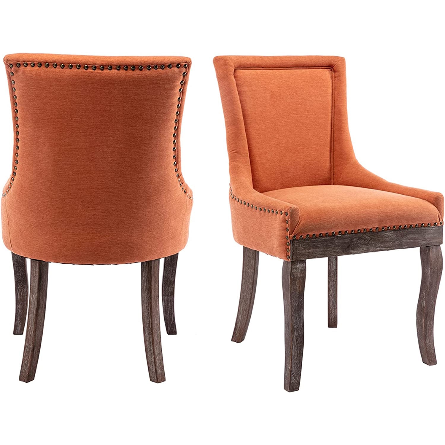 2-Pack: Fabric Upholstered Side Chairs Set Sale Finishline