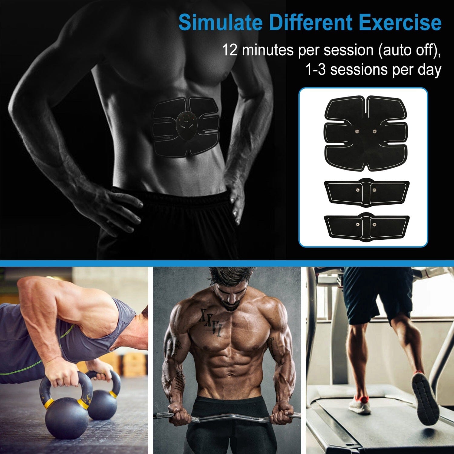 Smart Abs Stimulator Muscle Toning Belt Trainer Best Place