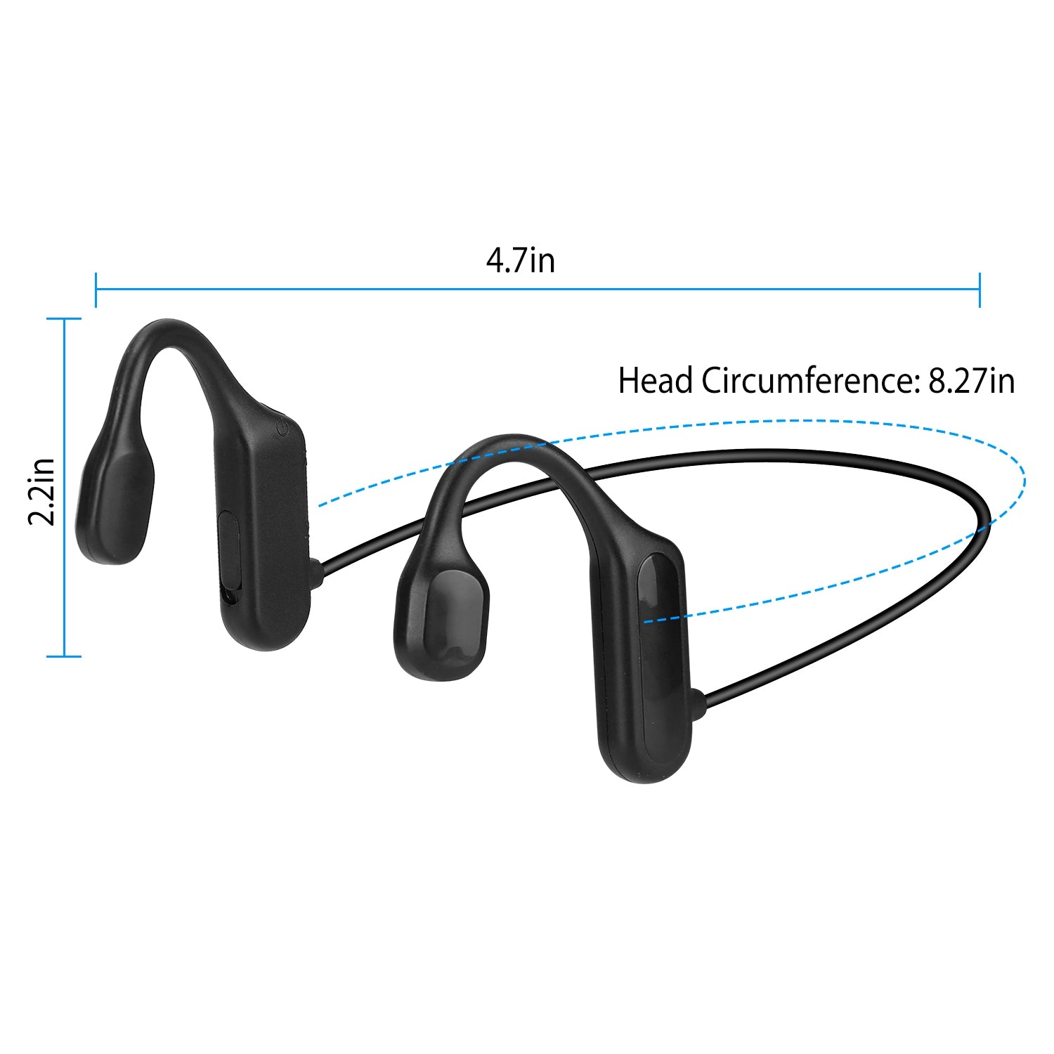 V5.1 Wireless Bone Conduction Headphone Outlet Best Sale