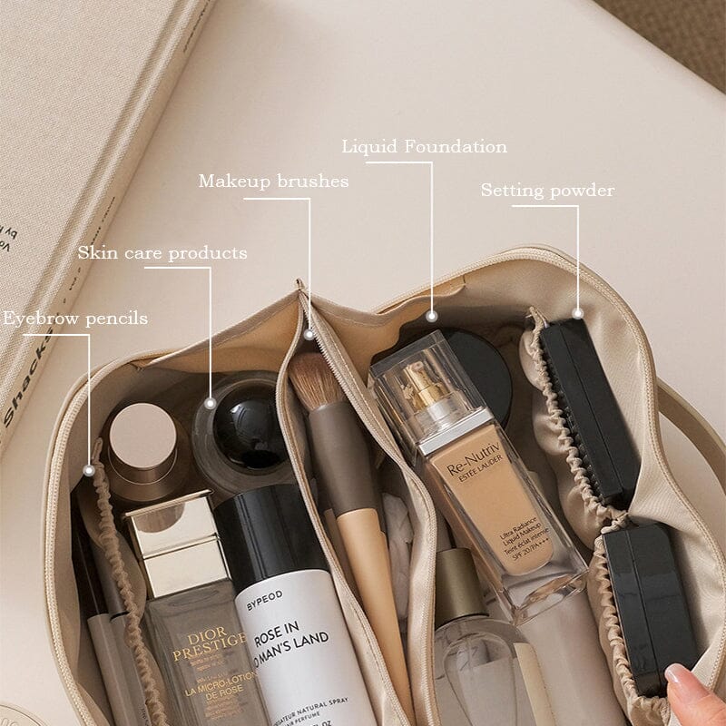 Women Makeup Organizer Toiletry Leather Bag Big Discount For Sale