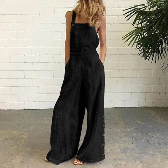 Women's Fashion Casual Loose Jumpsuit Free Shipping Real