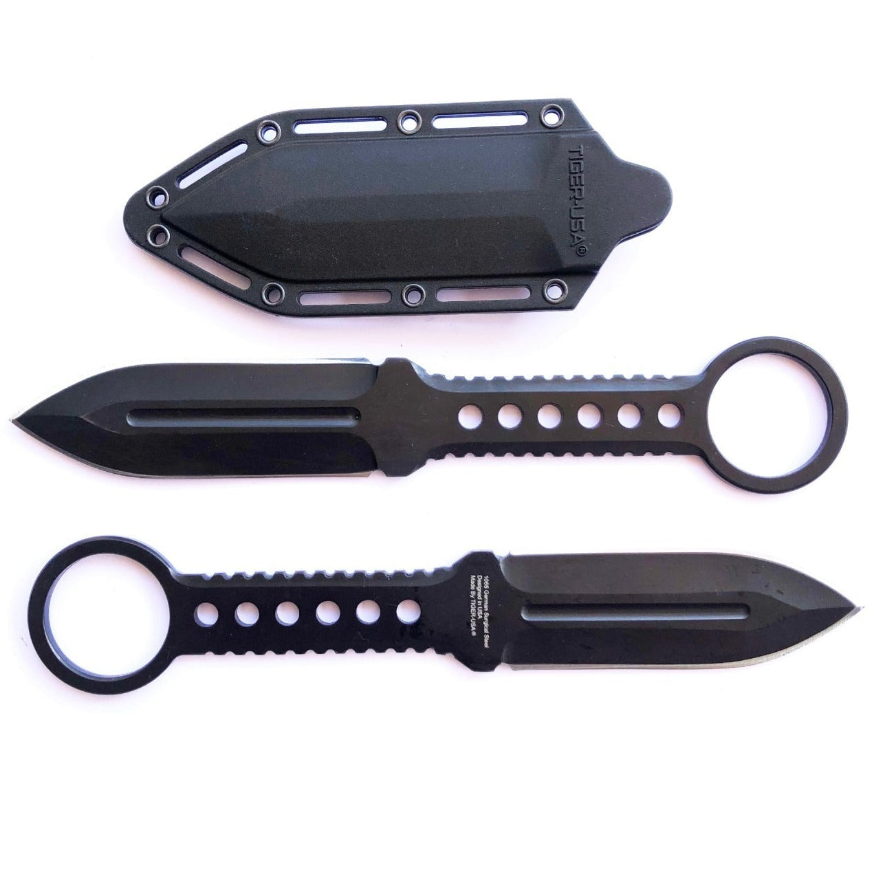 Double Edge Boot Knife Full Tang with Clip Cheap Countdown Package