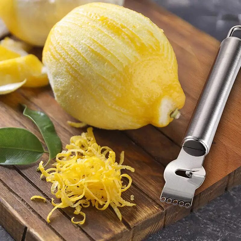 3-Pieces: Lemon Grater Stainless Steel Peeler Geniue Stockist For Sale