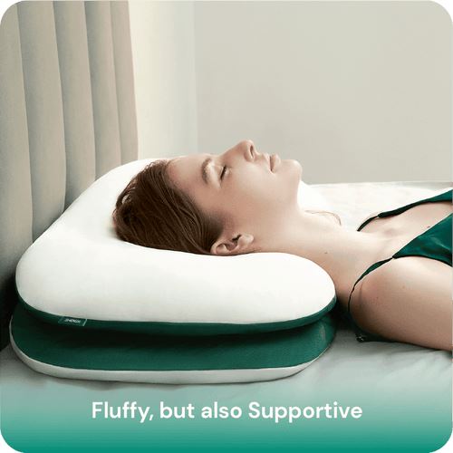 Stack Pillow with Dual Layers Balance, Adjustable Height, Suitable for All Sleeping Positions Sale 2025