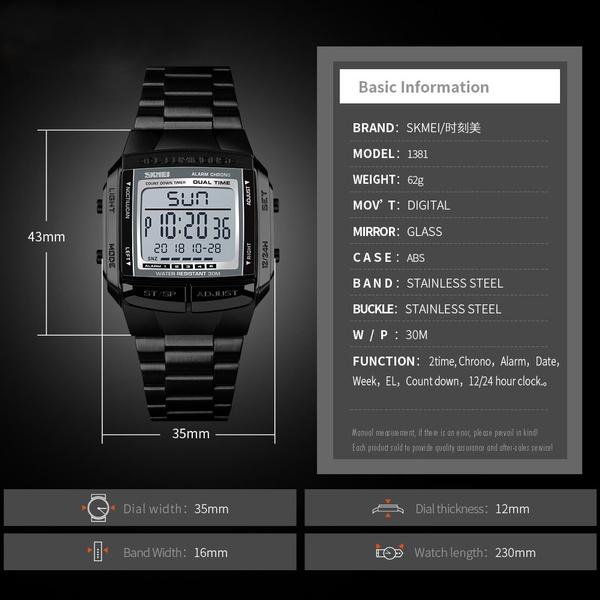 Men's Fashion LED Digital Watch Discount Amazon