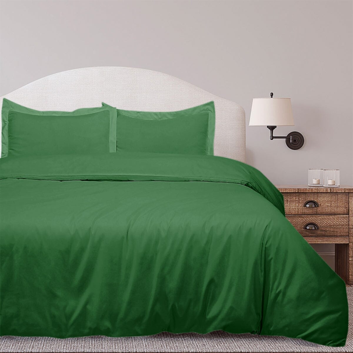 3-Piece Set: Royal Linens Double Brushed Full Duvet Covers With Zipper Closure Sale Outlet