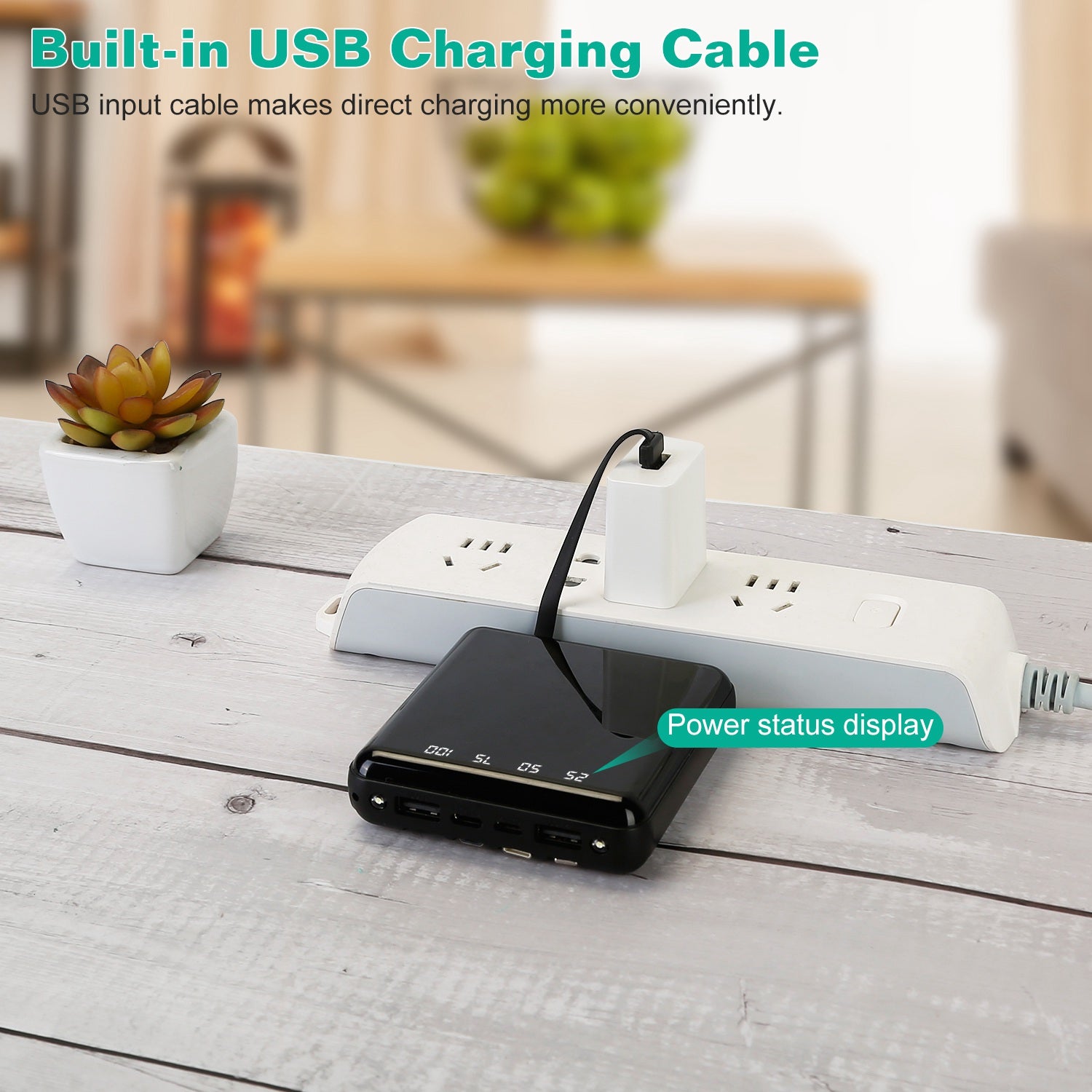 1000mAh Portable Charger Power Bank Outlet Deals