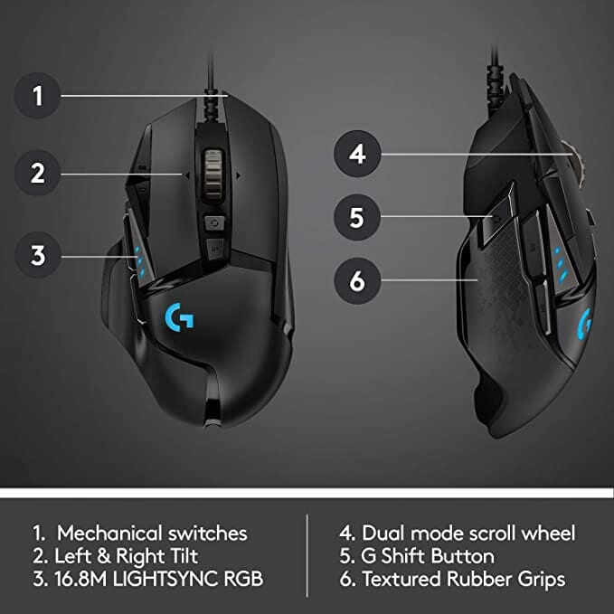 Logitech G502 Gaming Mouse (Refurbished) Pay With Paypal Cheap Online