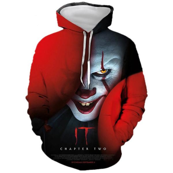 3D Printed The Dancing Clown Hooded Sweatshirt Free Shipping Fashion Style