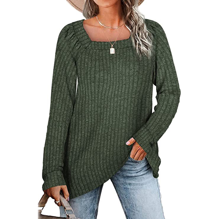 Women's Long Sleeve V Neck Sweater Tops Buy Sale Online