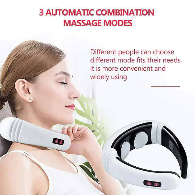 Electric Neck Massager and Pulse Back 6 Modes Power Control Affordable Online