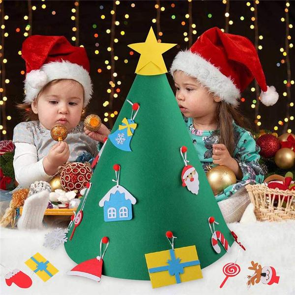 DIY 3D Felt Christmas Tree Upgraded Toddler Christmas Tree Outlet Amazon