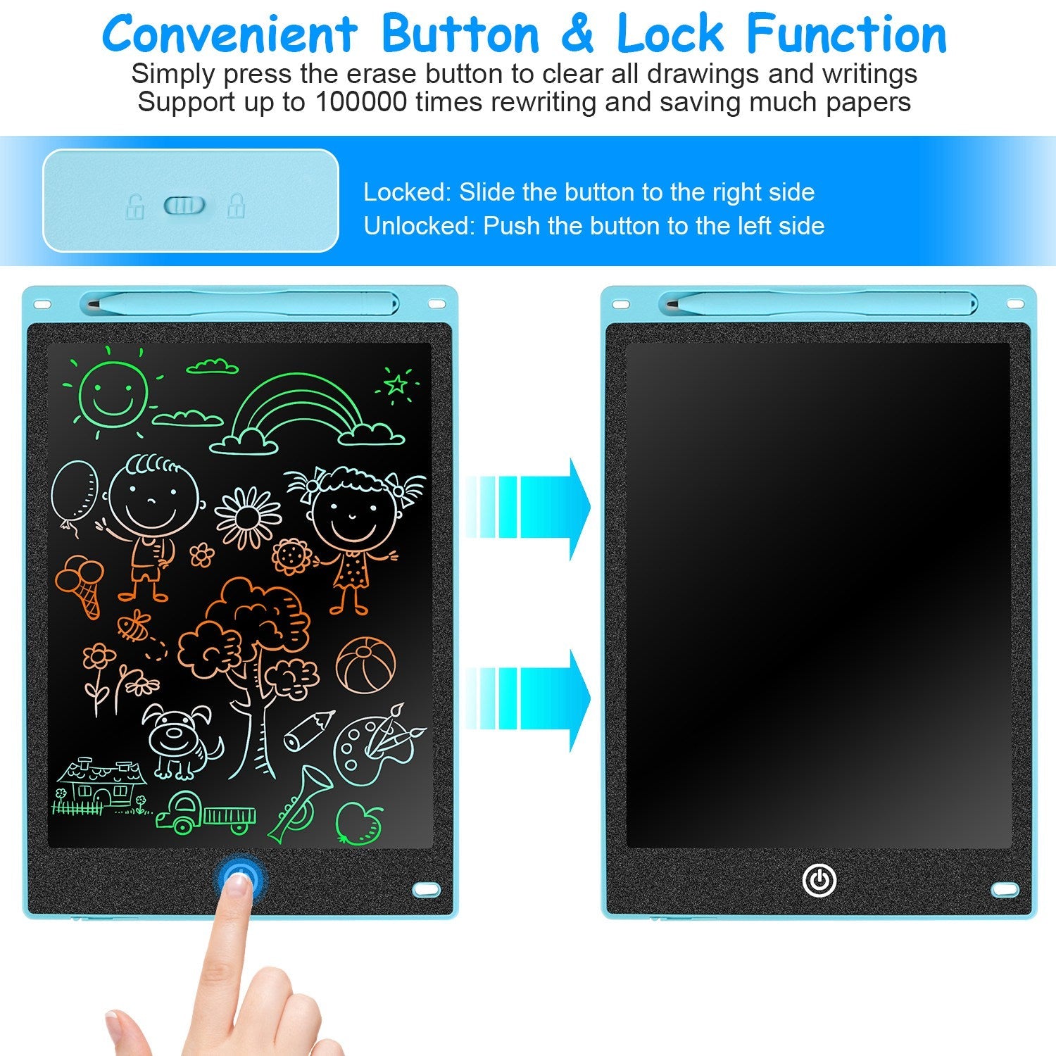 LCD Writing Tablet Electronic Colorful Graphic Doodle Board Cheap Sale Footlocker Finishline