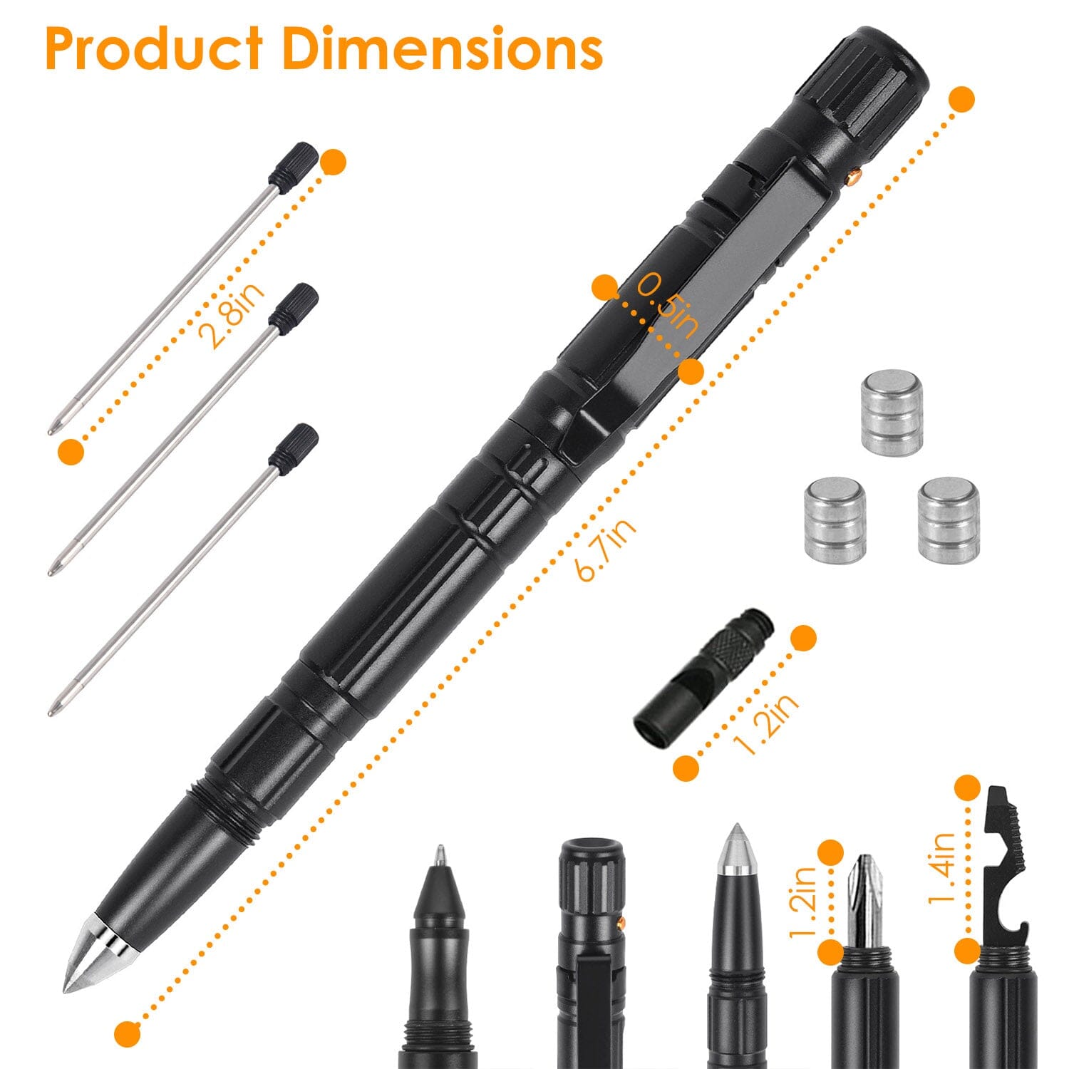 11-in-1 Tactical Pen Gear Set Clearance Big Discount