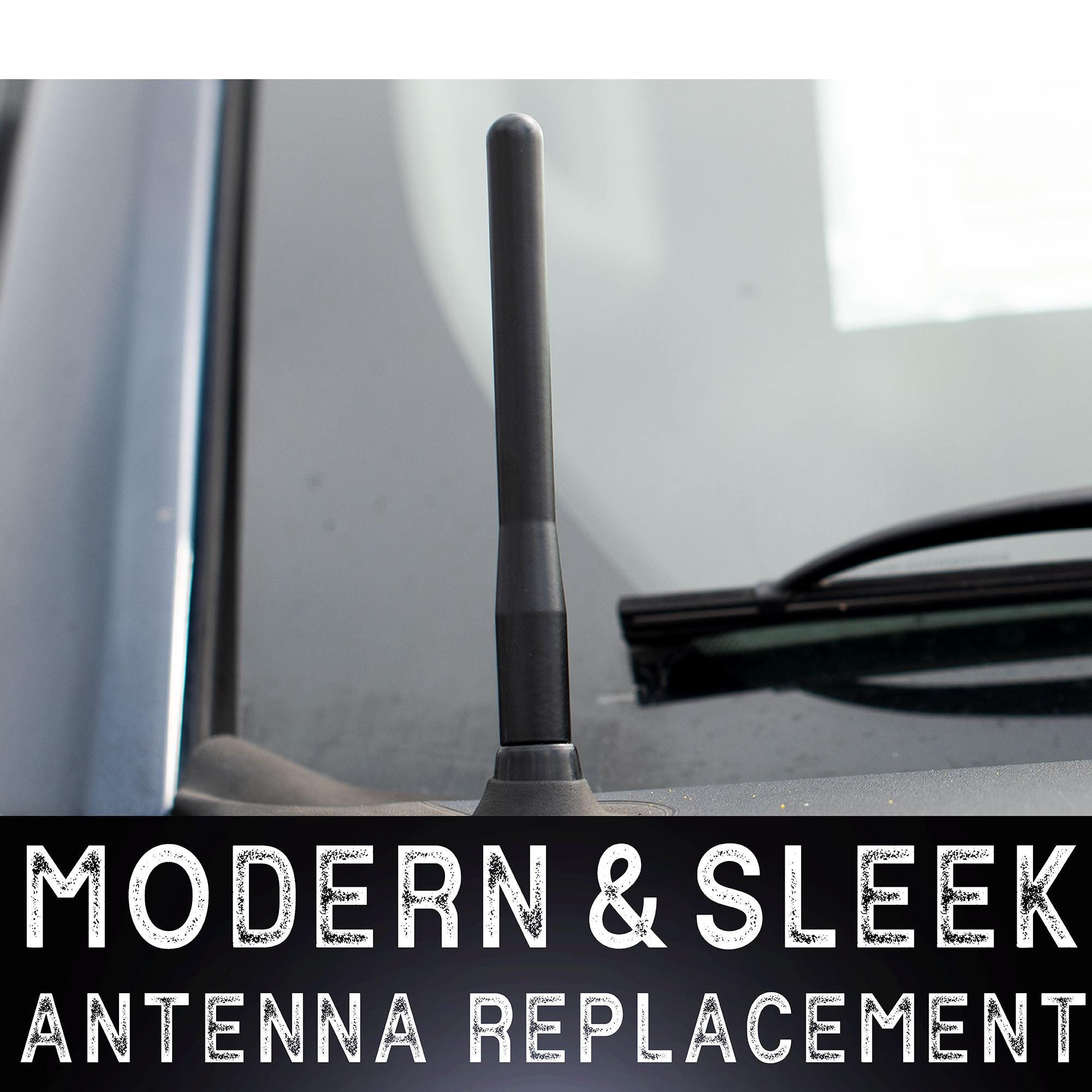 EcoAuto Antenna fits Ford F150 F250 F350 Super Duty, Bronco, Raptor & Dodge RAM Truck Short Antenna Sale Reliable