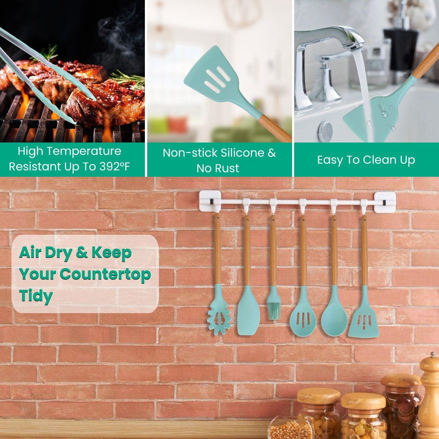 35-Pieces: Kitchen Cooking Utensils Set Footaction Online