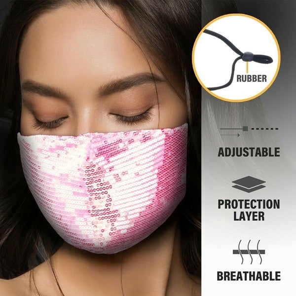 5-Pieces: Women Diamond Anti-Dust Mask Buy Cheap From China