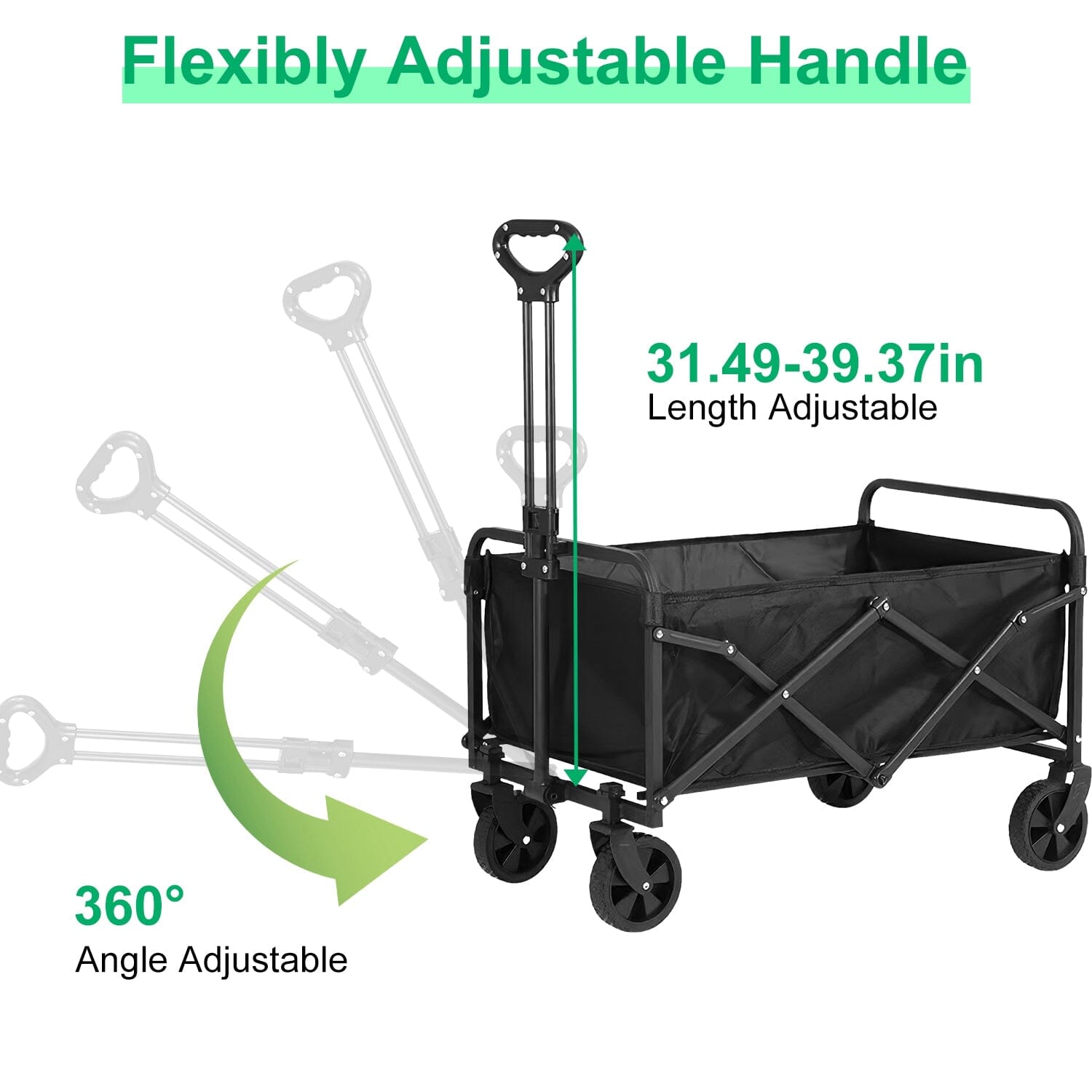 Collapsible Folding Wagon Cart Best Place Online