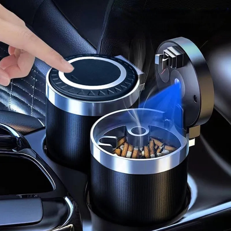 Car Ashtray Multi-functional Universal Household Portable Metal Liner Ashtray Free Shipping Good Selling