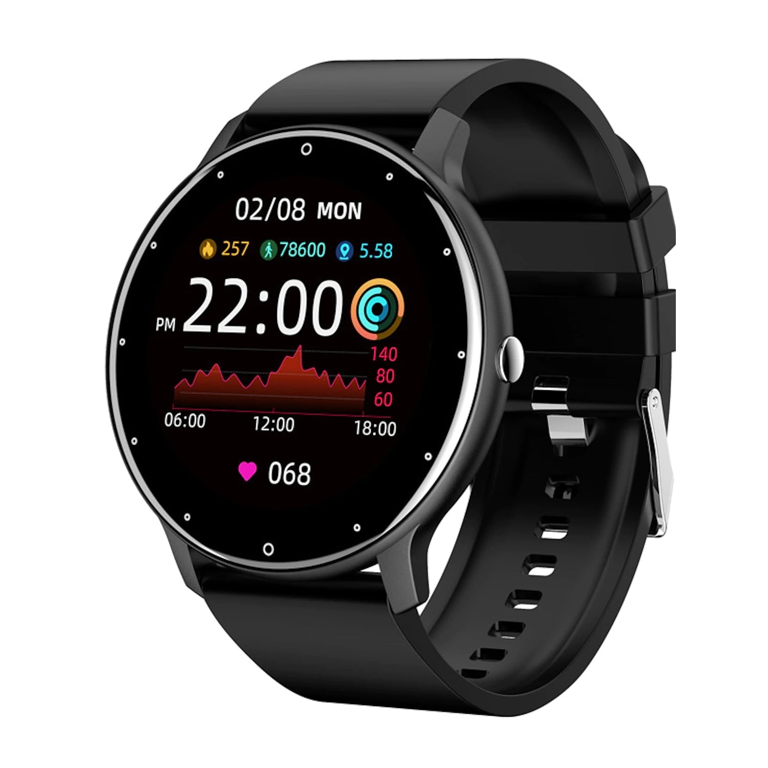 Zl02 Smart Watch 1.28 Inch Smartwatch Fitness Running Watch Latest