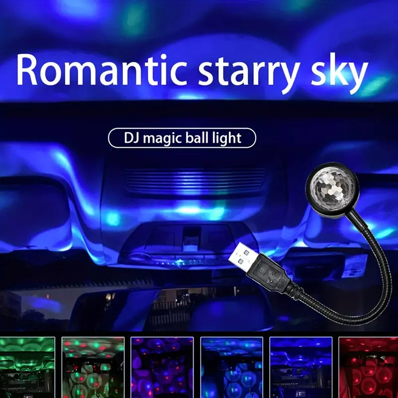 USB Music Rhythm Magic Stage Effect Projection Lamp Cheap Official