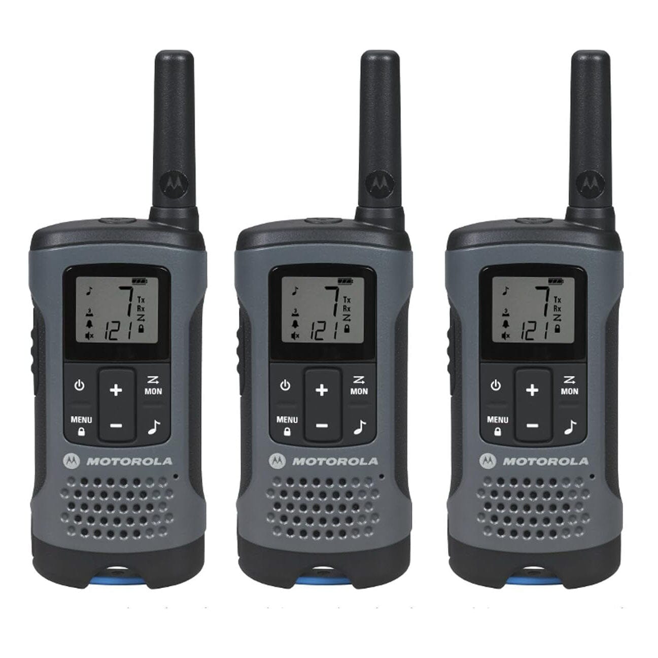 3-Pack: Motorola Solutions, Portable FRS, T200TP Talkabout Two-Way Radios (Refurbished) Free Shipping Very Cheap