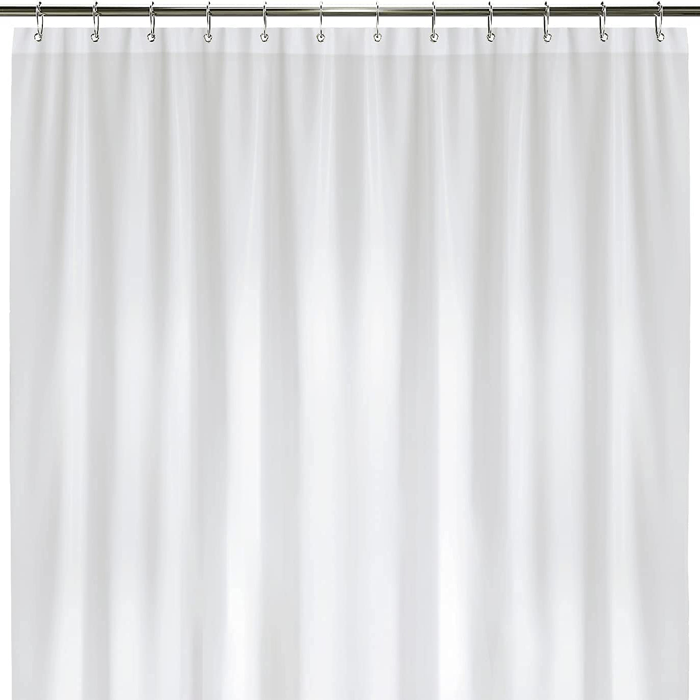 2-Pack: Hotel-Quality Heavy Shower Curtain Liner with Metal Grommets + Magnets 100% Authentic Cheap Online