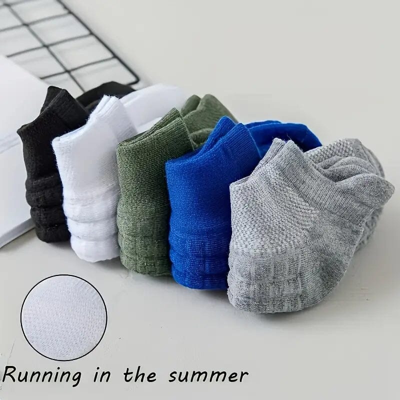 5-Pairs: Men and Women's Breathable Comfortable Sports Socks Cheap Outlet Locations