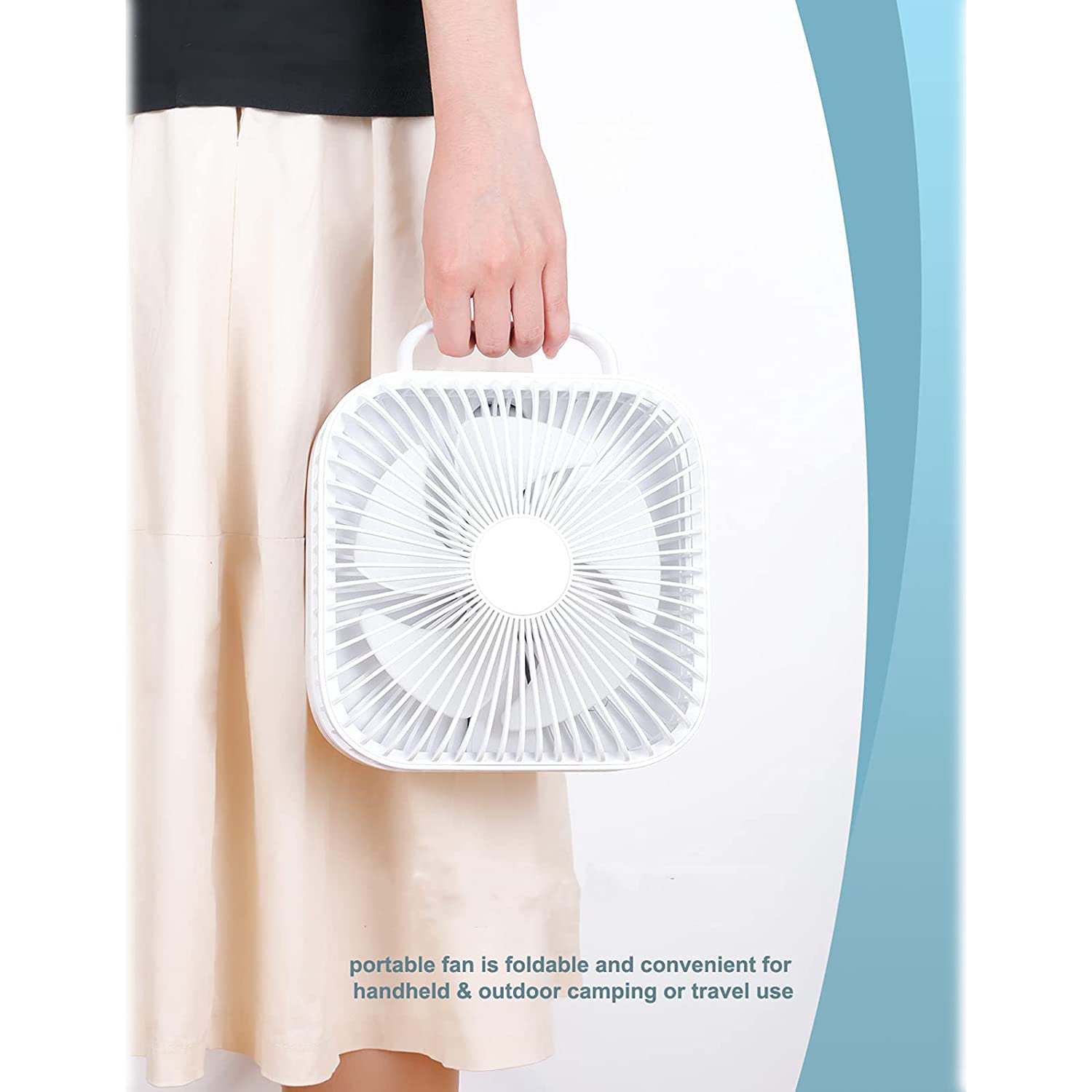 4 Speeds Portable Foldaway Fan Marketable Cheap Pice