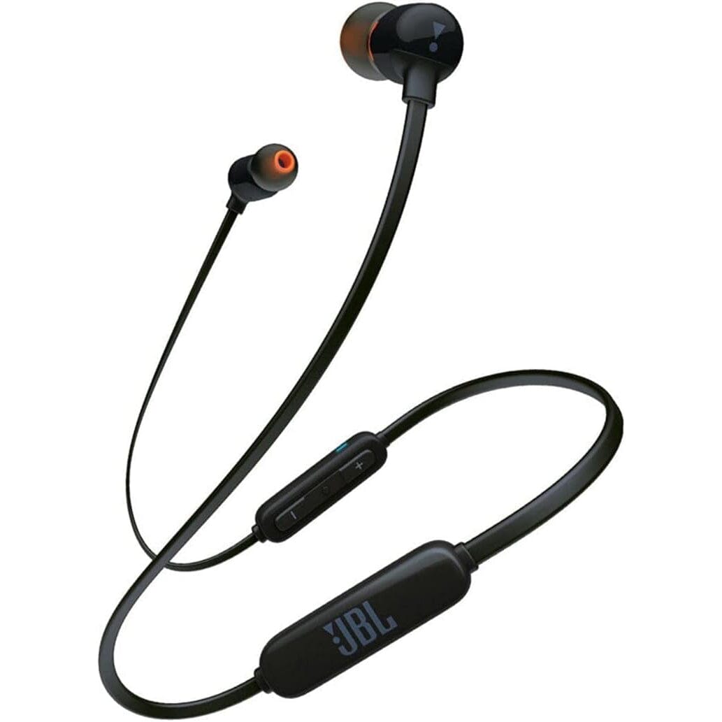 JBL T110BTBLK Tune 110 Blue Tooth Ear-Buds - Black 2025 New For Sale