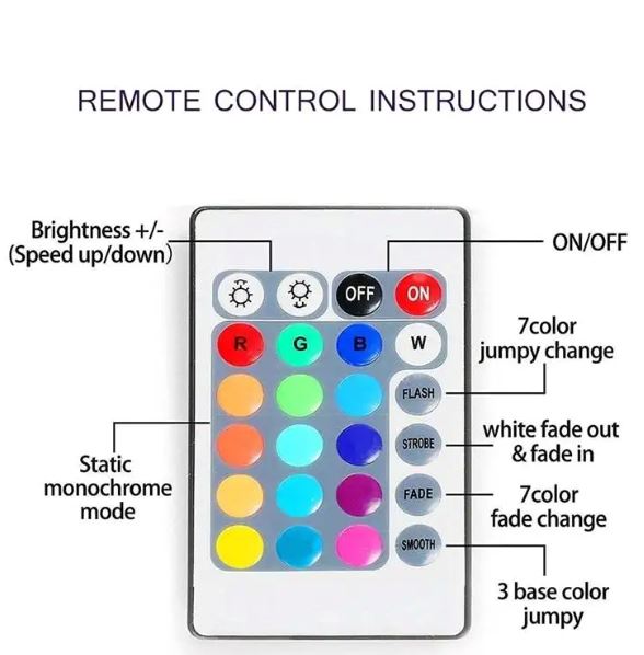 LED Strip Lights 16 Feet RGB LED Lights with Remote Sale 100% Original