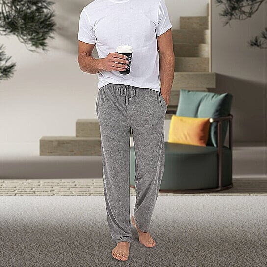 3-Pack: Men's Solid Sleep Pajama Pants Free Shipping 2025