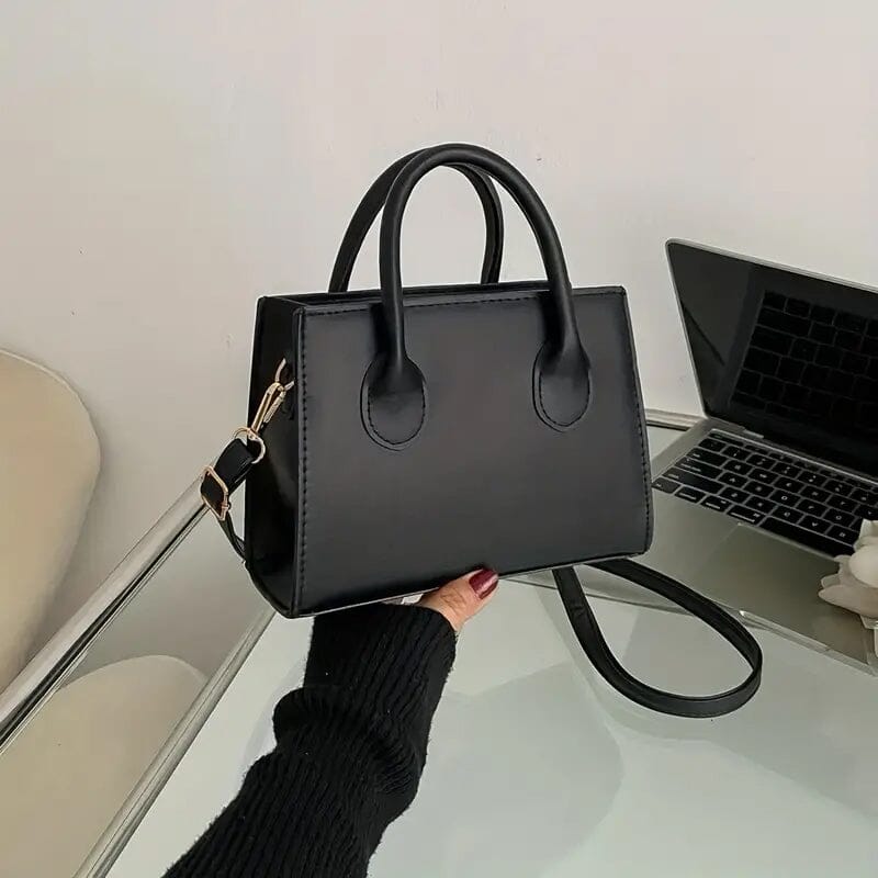 Chic Black Mini Tote Bag Cheap Sale