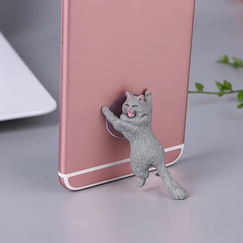 6-Pack: Portable Universal Cute Cat Cell Phone Holder Fashionable Sale Online