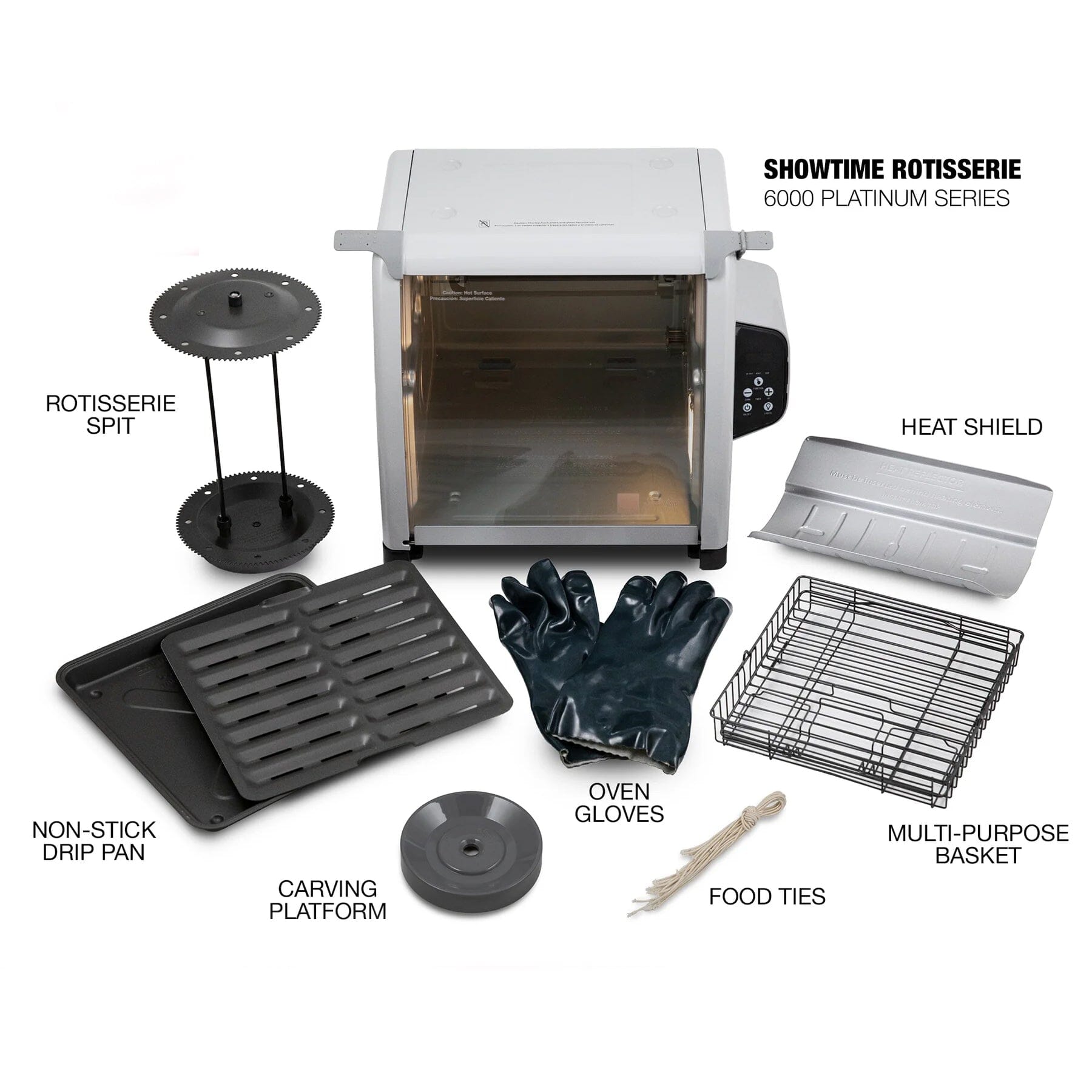 Showtime 6000 Platinum Rotisserie Oven Cheap Genuine