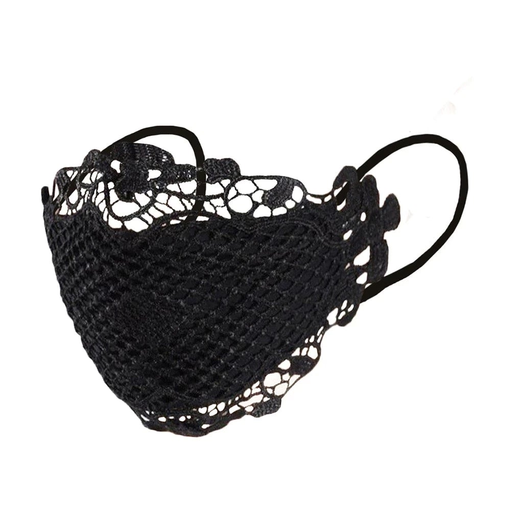 5-Pack: Lace Mouth Mask Largest Supplier For Sale