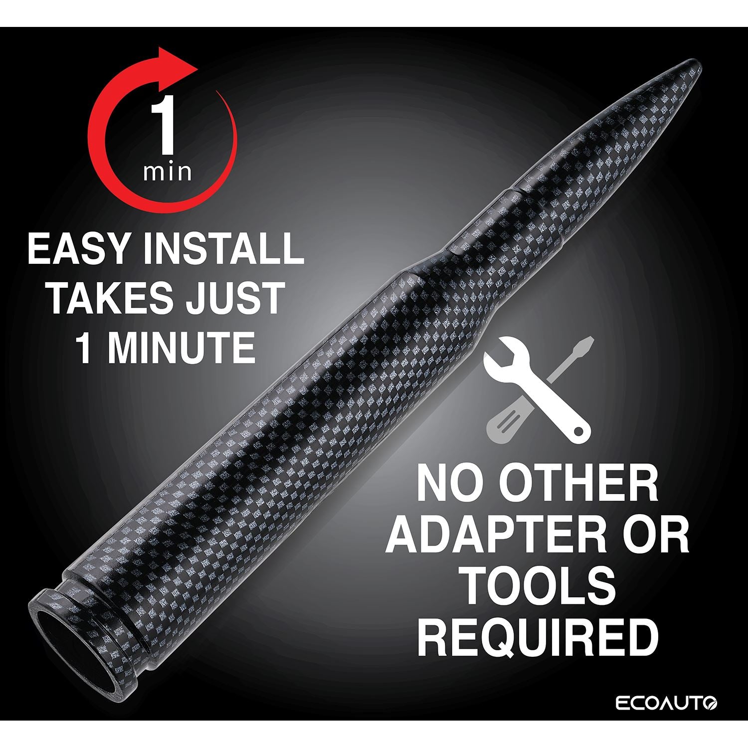 EcoAuto Badass Bullet Antenna Replacement Fits All Chevy & GMC Truck Big Discount Online