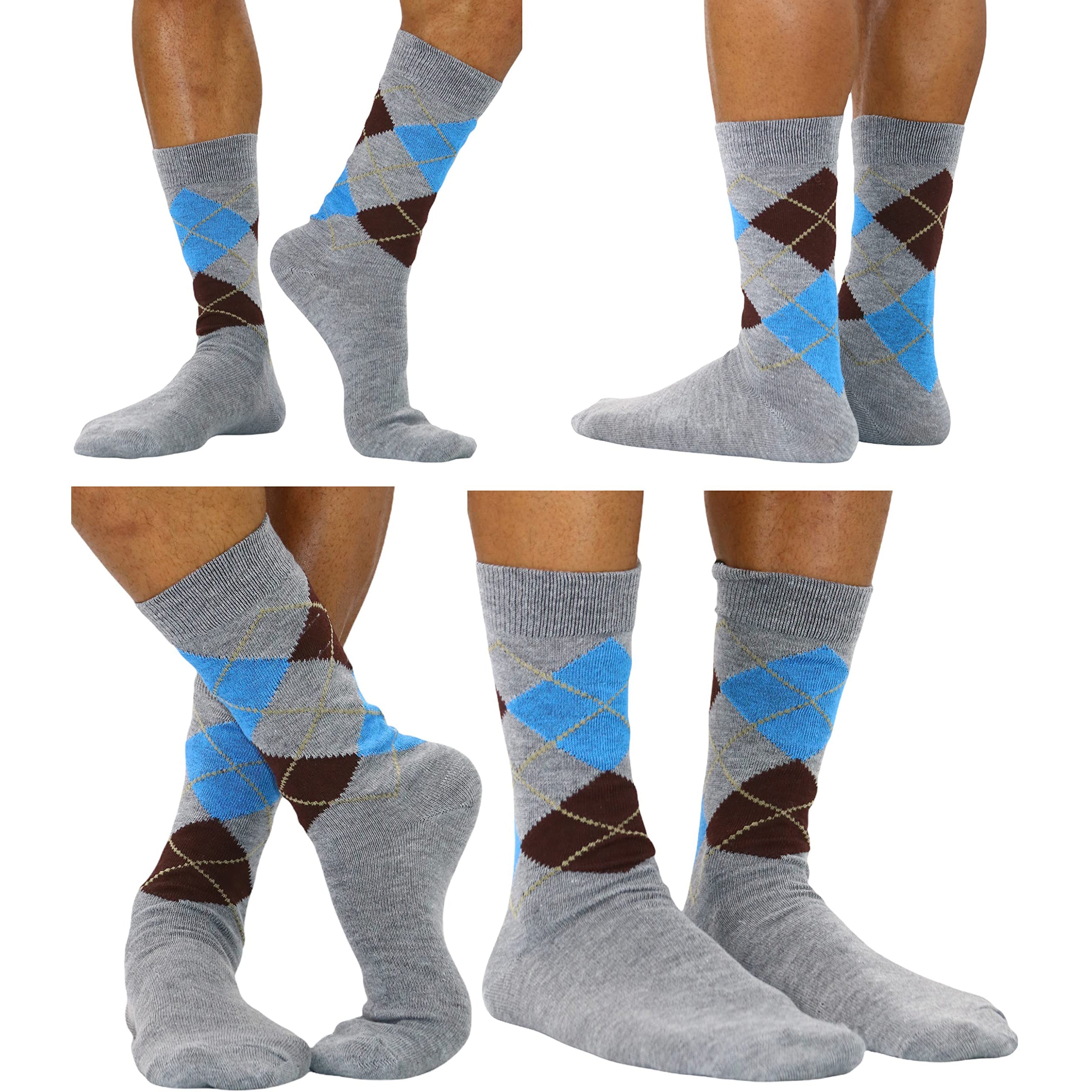 6-Pack: ToBeInStyle Men's Patterned Dress Socks Cheap Sale Brand New Unisex