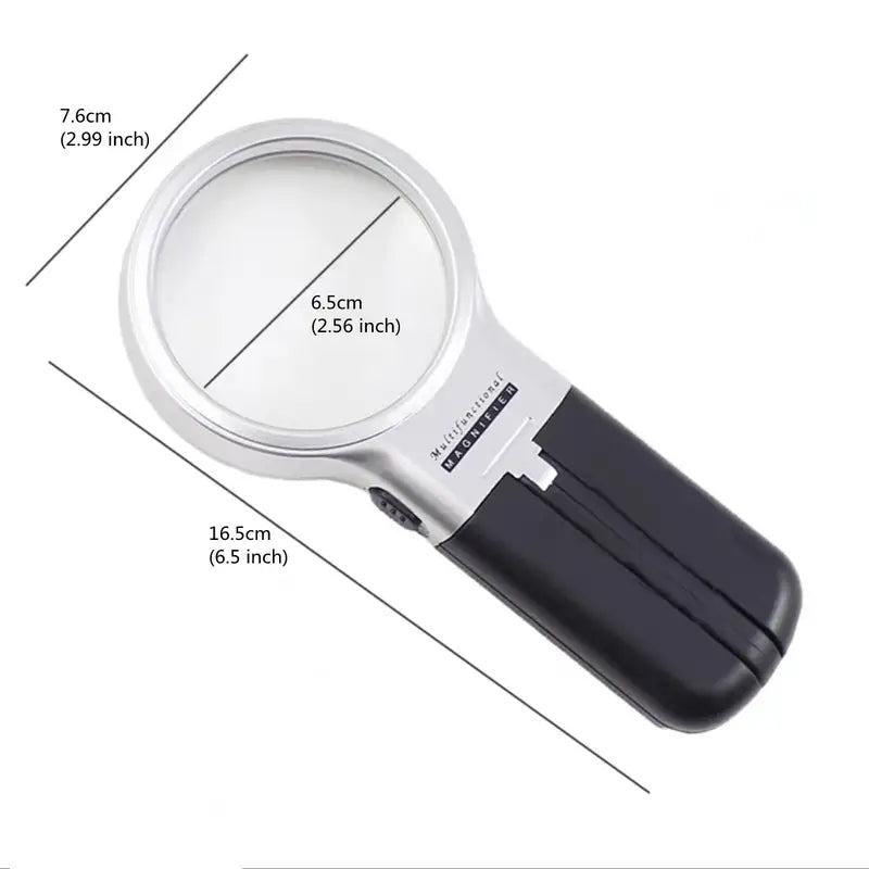 Desktop Handheld Magnifier Two-way Magnifying Mirror Foldable Discount Authentic