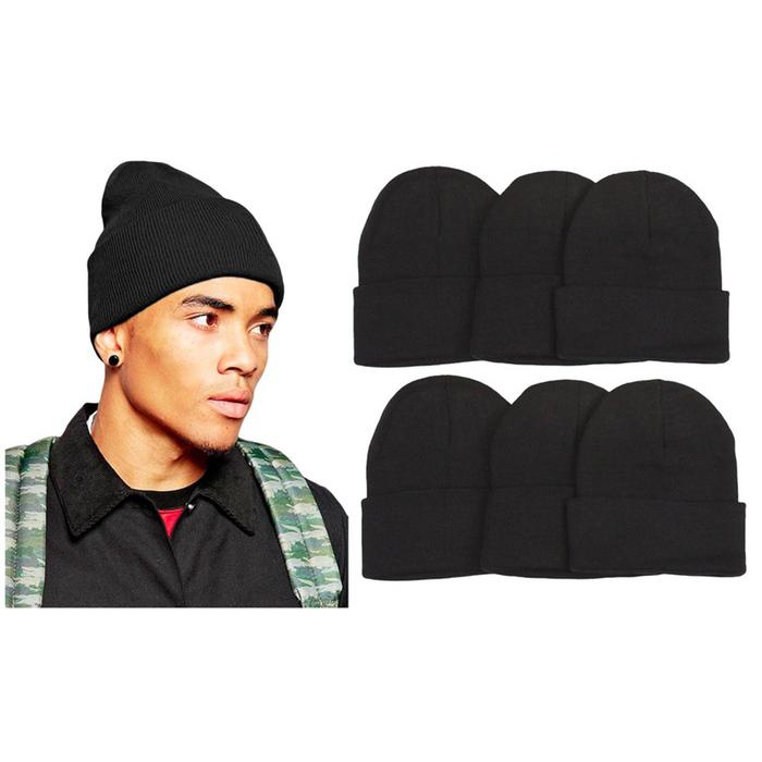 6-Pack: ToBeInStyle Unisex Warm Double-Layered Beanies Cheap Sale Outlet Locations