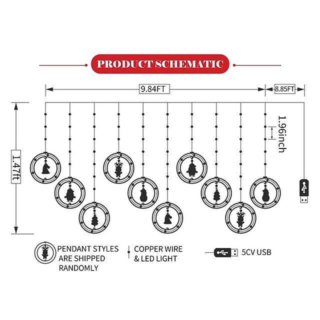 Chiristmas Lights LED Holiday Light Outlet Cheap Pice