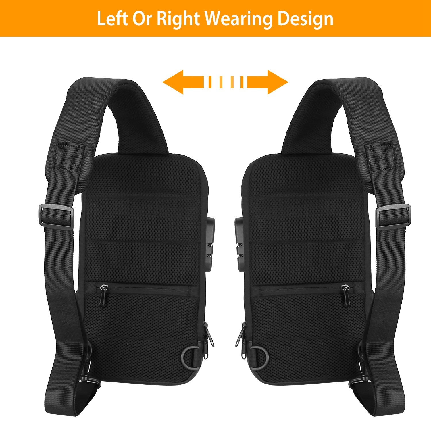 Men's Waterproof Anti-Theft Sling Backpack Free Shipping Fashion Style