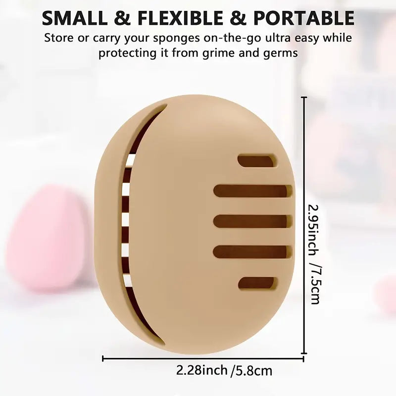 2-Pack: Silicone Makeup Sponge Holder Case Outlet Store Locations