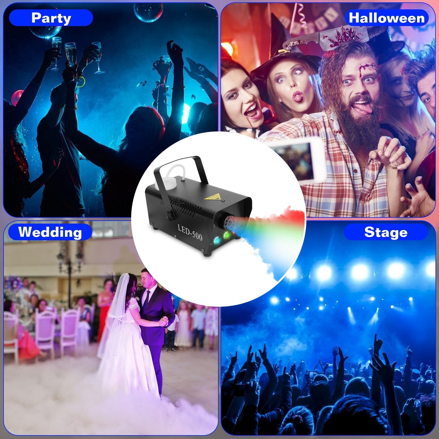 400W RGB LED Fog Machine Buy Cheap Affordable