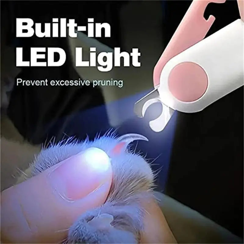 Cat Nail Clipper with LED Light Tumblr Sale Online