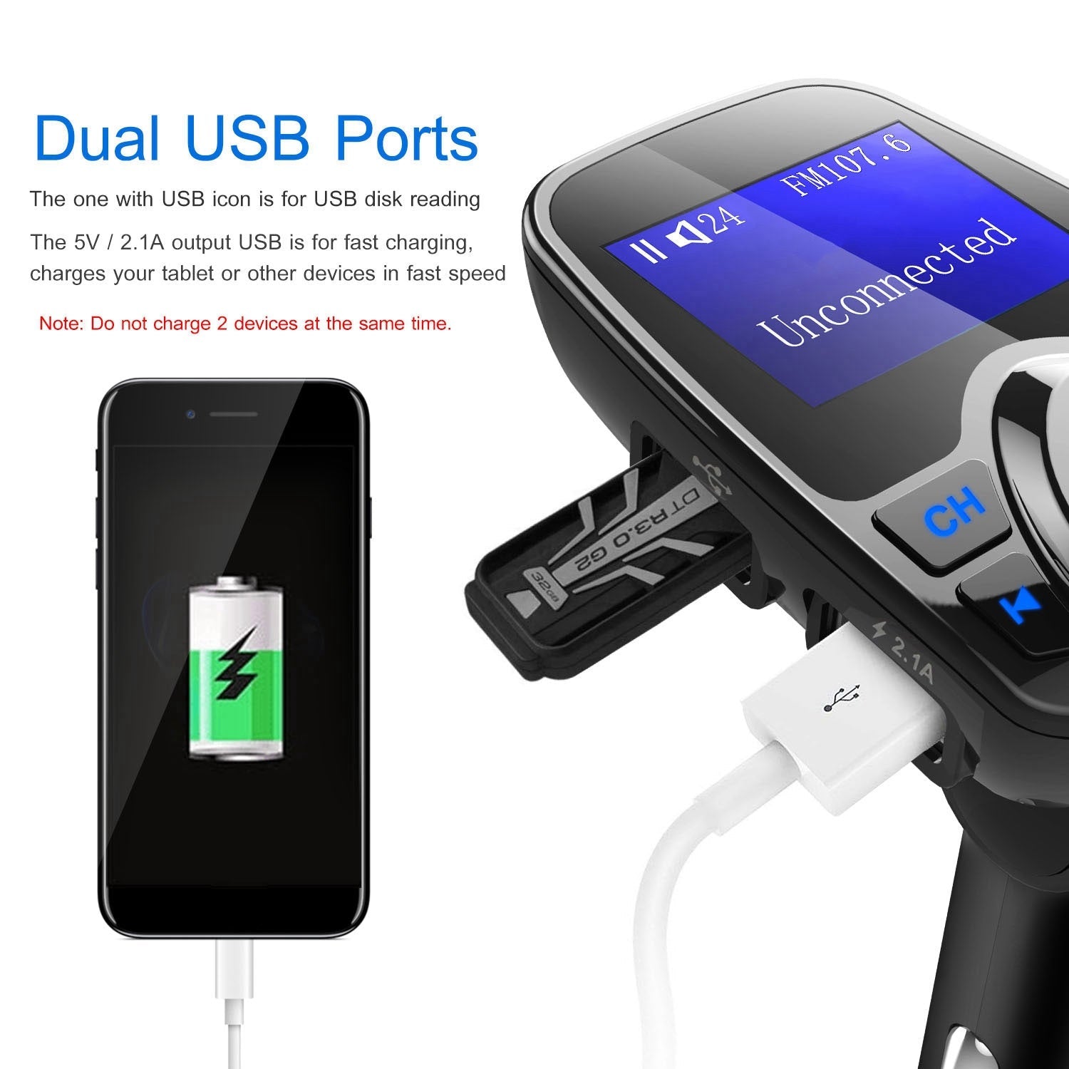 iMounTek Car Wireless FM Transmitter Best Wholesale Cheap Pice